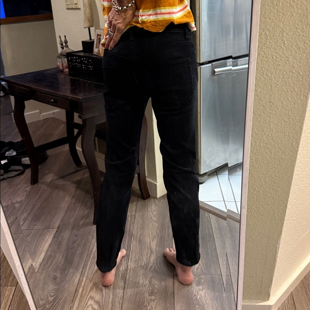 R13 grunge Black Women's Jeans size 24 relaxed skinny - Picture 8 of 12